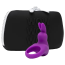 Віброкільце для члена Happy Rabbit Cock Ring + сумочка для зберігання, фіолетове - Фото №0