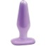 Анальная пробка Iridescent plug средняя, фиолетовая - Фото №1