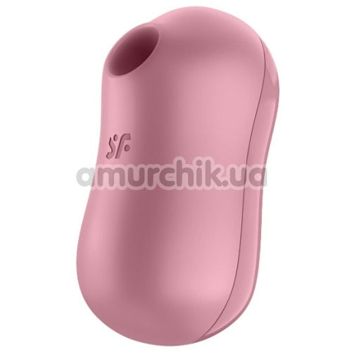 Симулятор орального секса для женщин Satisfyer Cotton Candy, розовый - Фото №1
