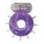 Эрекционное кольцо Silicone Power Ring Vibrator фиолетовое - Фото №0