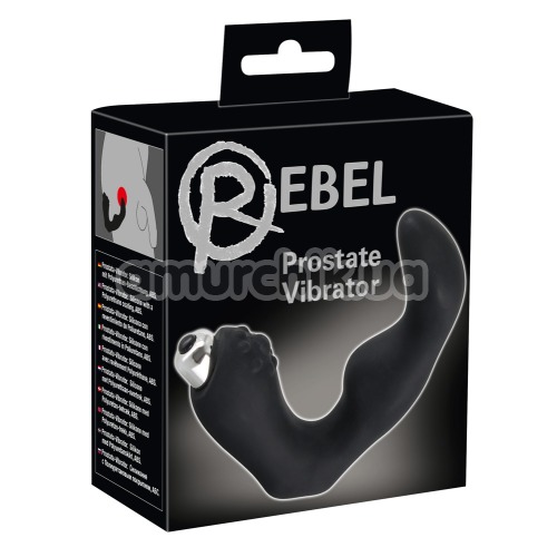 Вібростимулятор простати Rebel Prostate Vibrator, чорний