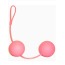 Вагінальні кульки Silky Smooth рожеві - Фото №2