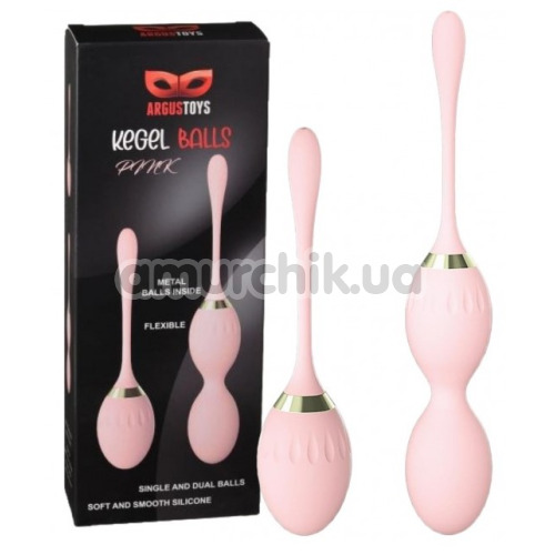 Набор вагинальных шариков Argus Toys Kegel Balls, розовый