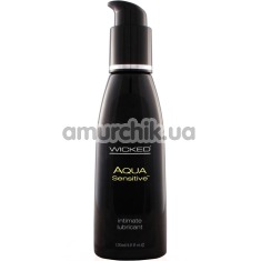 Лубрикант Wicked Aqua Sensitive для чутливої ​​шкіри, 120 мл - Фото №1