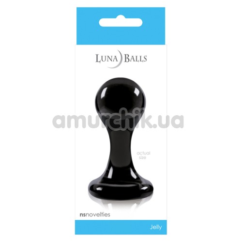 Анальная пробка Luna Balls Small, черная