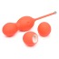 Вагинальные шарики We-Vibe Bloom Orange (ви вайб блум оранжевые) - Фото №2
