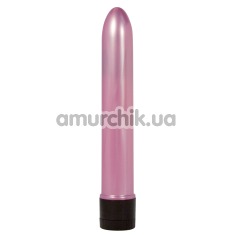 Вібратор Retro Ultra Slimline 17 см, рожевий - Фото №1