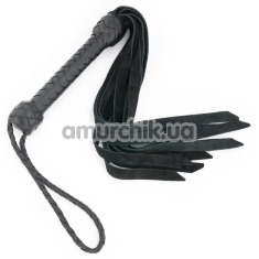 Флогер DS Fetish Mini Tail Flogger, чорний - Фото №1