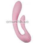 Вибратор Femintimate Dual Massager, розовый - Фото №1
