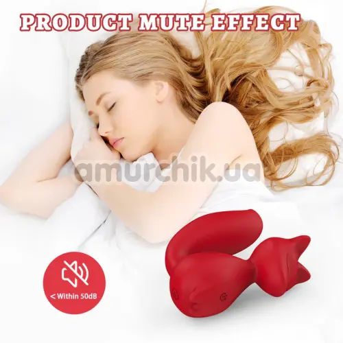 Вибратор Odeco Every Night Toys Doris, красный