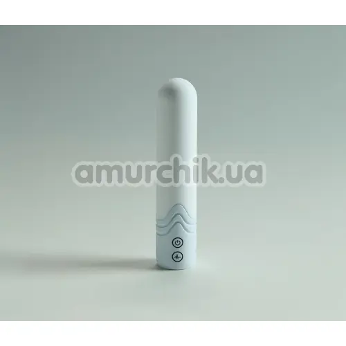 Клиторальный вибратор с подсветкой Illumination The Bullet, белый