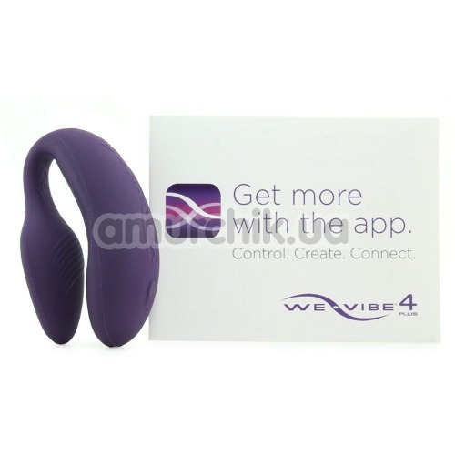 Вибратор We-Vibe 4 Plus Purple (ви вайб 4 плюс фиолетовый)