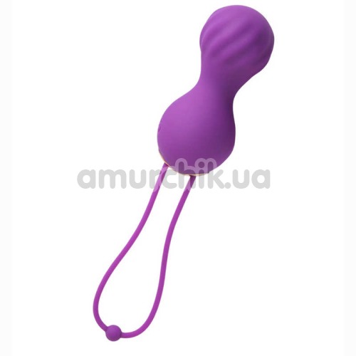 Вагинальные шарики с вибрацией JOS Alba, фиолетовые