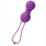 Вагінальні кульки з вібрацією JOS Alba, фіолетові - Фото №2