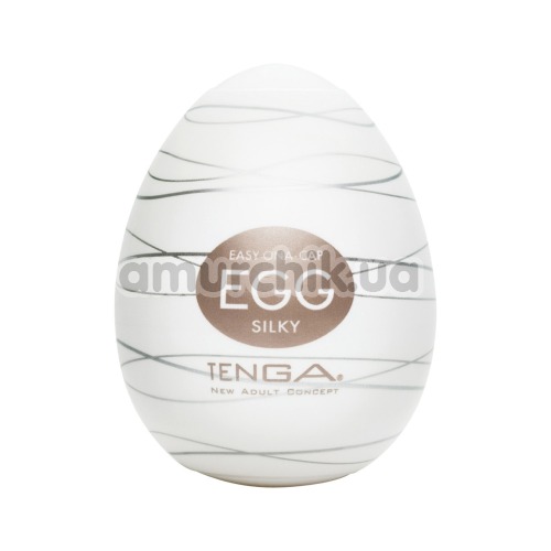 Мастурбатор Tenga Egg Silky Шелк - Фото №1