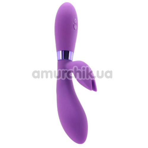 Вібратор OMG! Rabbits #Bestever Silicone Vibrator, фіолетовий