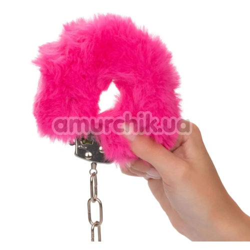 Наручники Calexotics Ultra Fluffy Furry Cuffs, рожеві