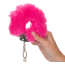 Наручники Calexotics Ultra Fluffy Furry Cuffs, рожеві - Фото №4