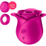 Симулятор орального секса для женщин с вибрацией Satisfyer Pro 2 Modern Blossom, розовый - Фото №4