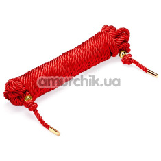 Веревка Liebe Seele Shibari Rope 10m, красная - Фото №1