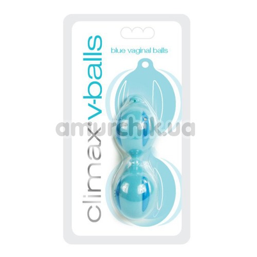 Вагінальні кульки Climax V - Balls, бірюзові