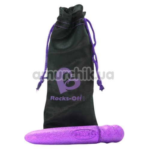 Клиторальный вибратор Rocks-Off Ro-Lux Sparkling Pleasure 7-Speed, фиолетовый