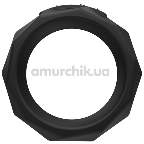 Эрекционное кольцо для члена Bathmate Power Rings Maximus 55, черное - Фото №1