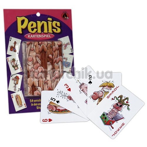 Гральні карти Пеніс Penis Kartespielen