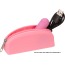 Сумка для хранения секс-игрушек PowerBullet Silicone Storage Zippered Bag, розовая - Фото №4