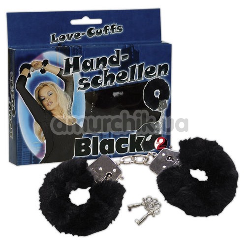Наручники Handschellen Love Cuffs чорні