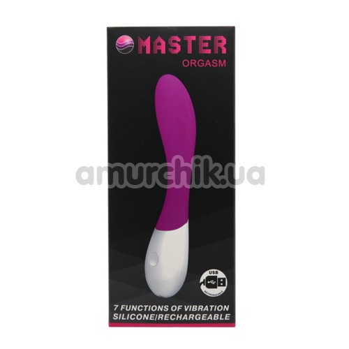 Вибратор для точки G Master Orgasm, розовый