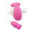 Вагінально-кліторальний вібратор Tongue Lick Mimi Toy NV-008A1, рожевий - Фото №2