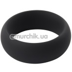 Эрекционное кольцо GK Power Infinity Silicone Ring M, черное - Фото №1