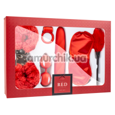 Набір секс іграшок Loveboxxx I Love Red Gift Set, червоний - Фото №1