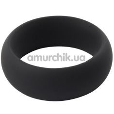 Ерекційне кільце GK Power Infinity Silicone Ring M, чорне - Фото №1