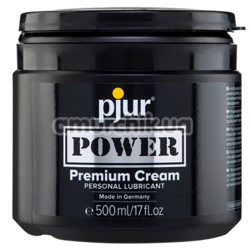Лубрикант для фистинга Pjur Power Premium Cream, 500 мл - Фото №1