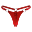 Трусики Feral Feelings String Bikini, прозоро-червоні - Фото №1
