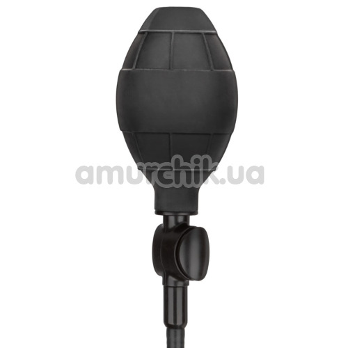 Анальний розширювач Medium Silicone Inflatable Plug M, чорний