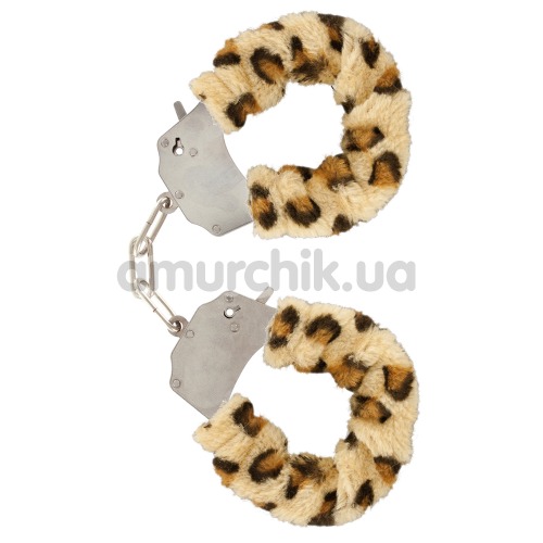 Наручники Furry Fun Cuffs, леопард - Фото №1