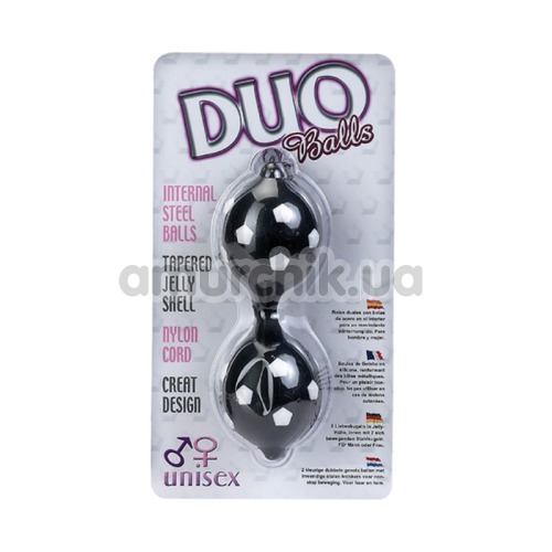 Вагінальні кульки Duo Balls чорні