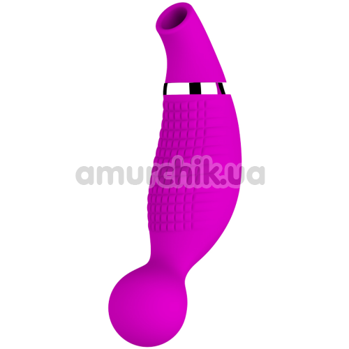 Симулятор орального секса для женщин с вибрацией Romance Pecker, фиолетовый - Фото №1