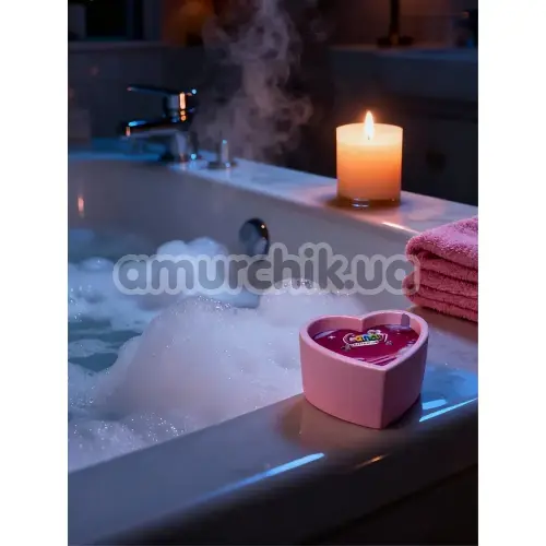 Свеча для массажа Candy Heart Bubble Gum - жвачка, 70 мл