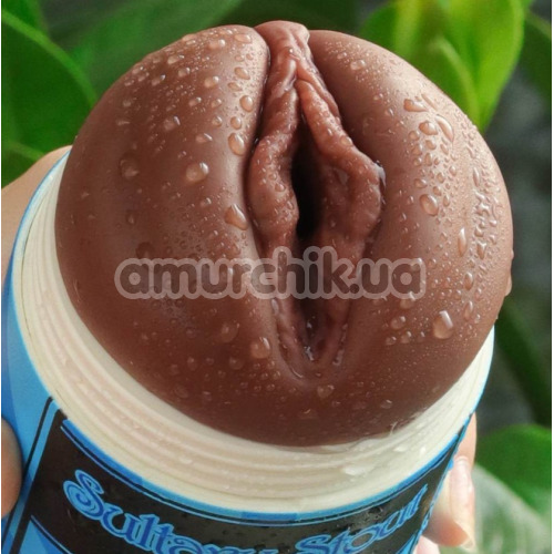 Искусственная вагина Pleasure Brew Masturbator Sultry Stout, коричневая