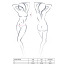 Комплект Passion Gianna Bikini, белый: бюстгальтер + трусики-стринги - Фото №3