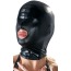Маска Bad Kitty Naughty Toys Hood Mouth Mask, черная - Фото №2