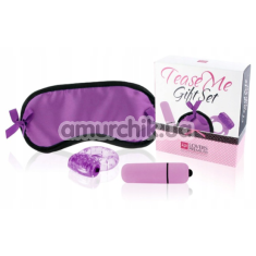 Набір секс іграшок Lovers Premium Tease Me Gift Set, фіолетовий - Фото №1