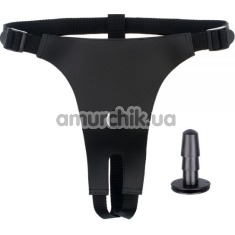 Трусики для страпона с креплением Slash Vac-U-Lock Ultra Harness, черные - Фото №1