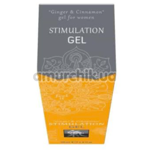 Гель для стимуляции клитора Shiatsu Stimulation Gel Ginger & Cinnamon, 30 мл
