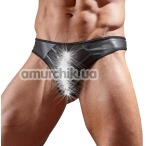 Трусы-стринги мужские Swenjoyment Underwear, чёрные - Фото №1