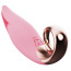 Клиторальный вибратор Boss Series Flirting Tongue Licking Vibrator, розовый - Фото №4